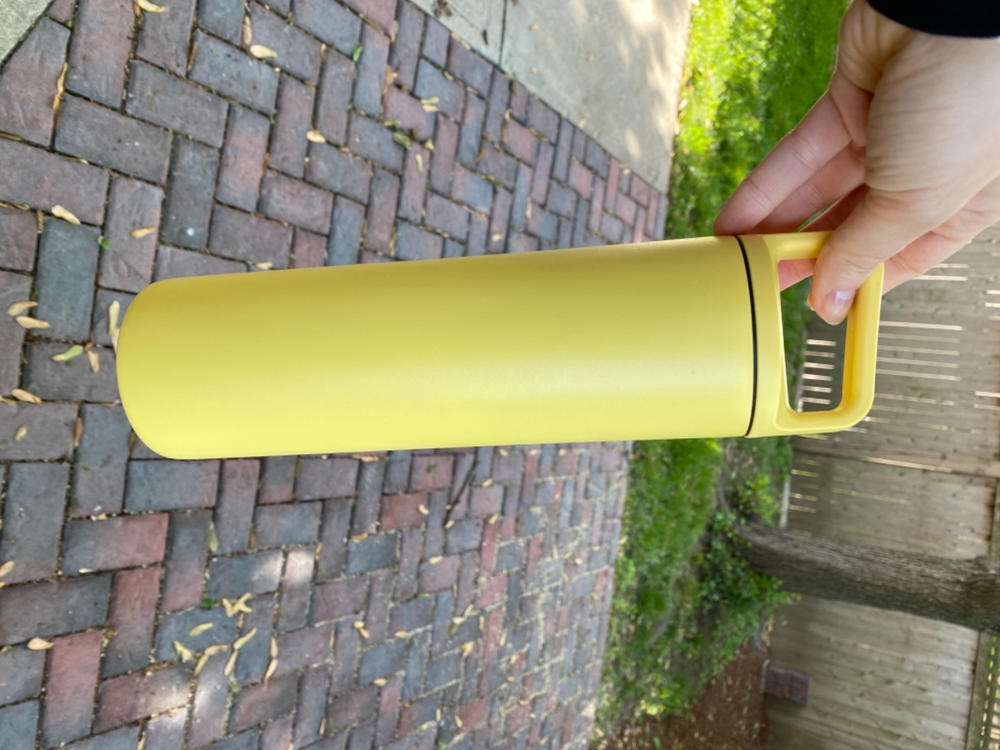 Wide Mouth - Honeycomb Yellow - Customer Photo From Anonymous