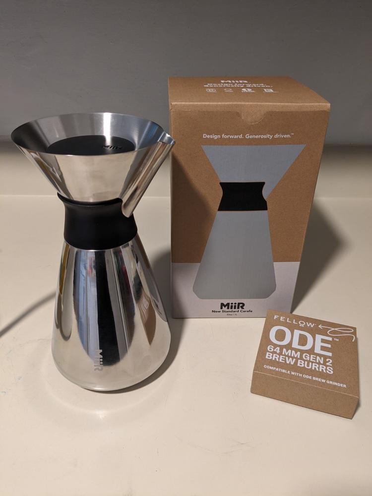 New Standard Carafe - Customer Photo From Mark Mandelbaum