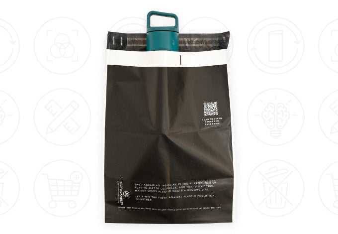 An image of a bottle in the MiiR Take Back Kit bag