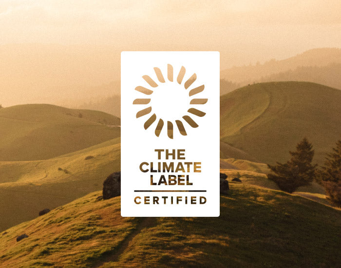 A logo graphic for The Climate Label