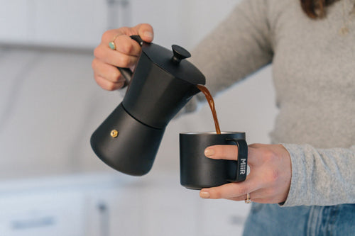 The Moka Pot and Camp Cup