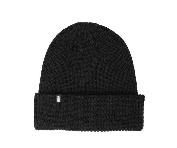 MiiR RecyclePoly Rib Beanie in Black
