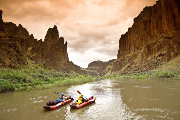 People rafting the Owyhee