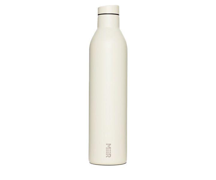 MiiR Wine Bottle in Sandstone White