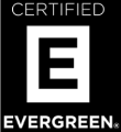 A logo graphic for Certified Evergreen